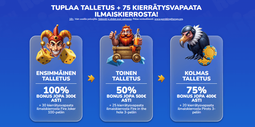Huippukasino bonus
