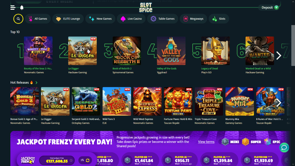 SlotSpice Casino