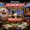Evolution ja Hasbro laajentavat Monopoly-livekasinopelien tarjontaa