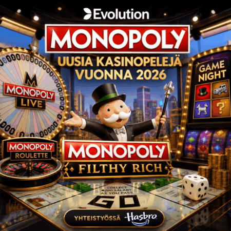 Evolution ja Hasbro laajentavat Monopoly-livekasinopelien tarjontaa