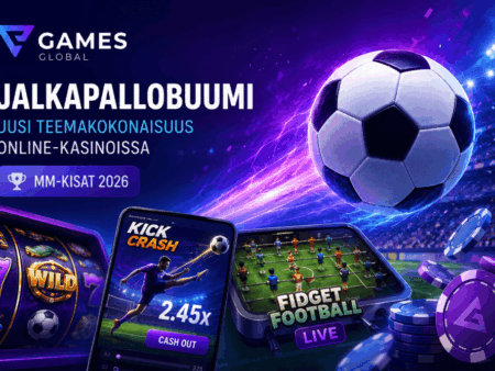 Games Global hyödyntää jalkapallobuumin kasinopeleissä