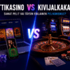 Nettikasino vs kivijalkakasino – samat pelit vai täysin erilainen pelikokemus?