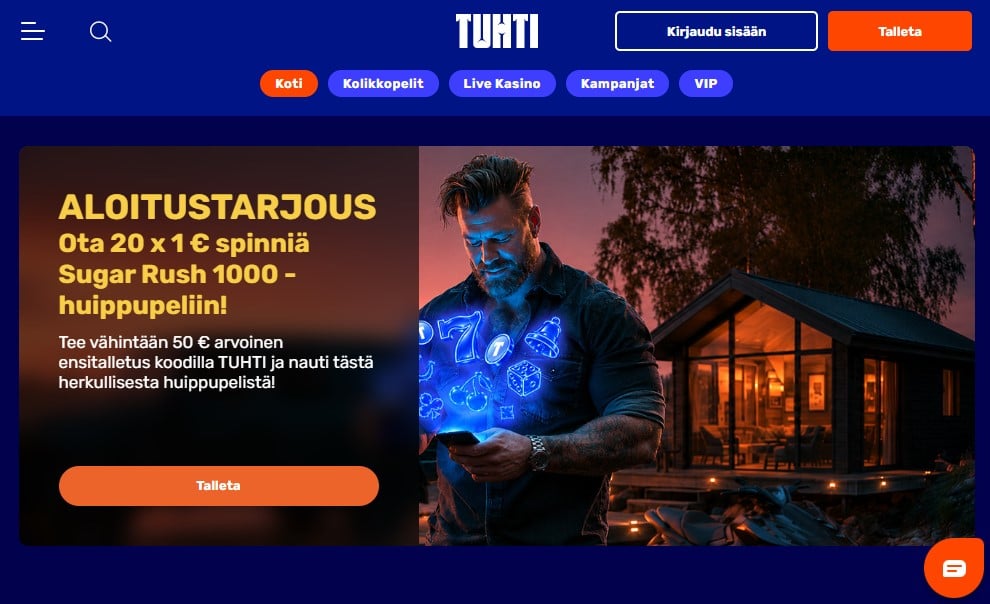 Tuhti Casino etusivu